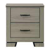 Joanna - Nightstand - Weathered Gray