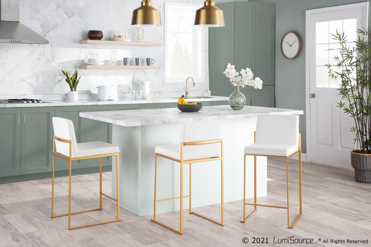 Fuji - High Back Counter Stool Set