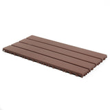 22 Piece Interlocking Outdoor Deck Tiles