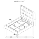 Frances - Panel Bed
