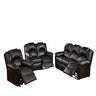 Modern Living Room Set, Cushion Backrest And Pillow Armrest