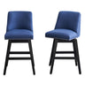 Upholstered Swivel Bar Stool