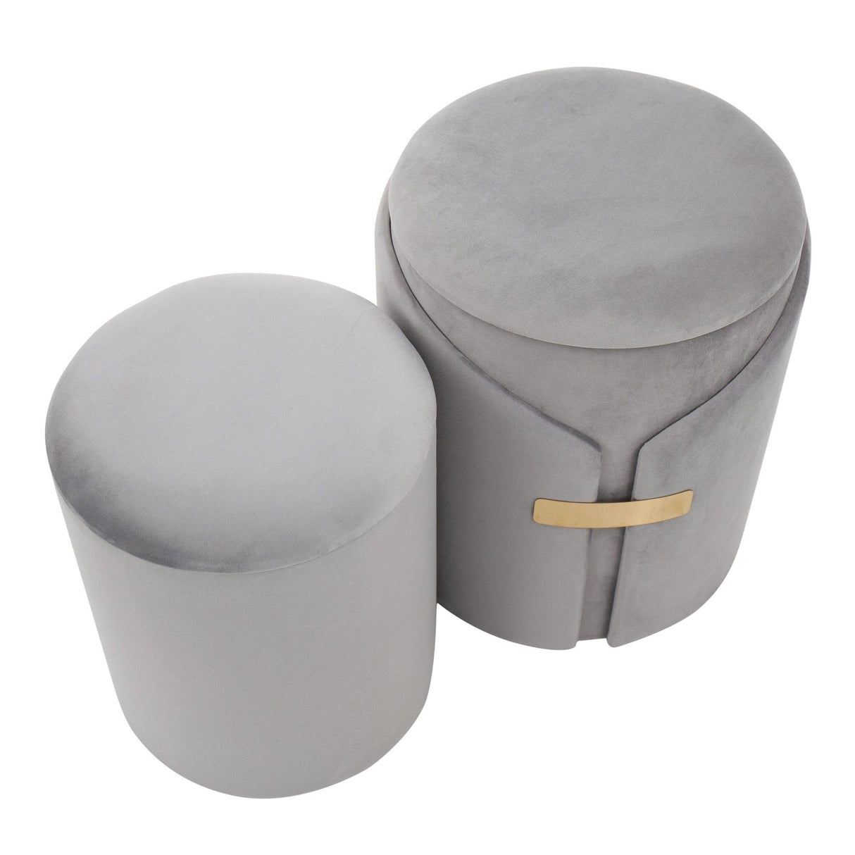 Dahlia - Nesting Ottoman (Set of 2)