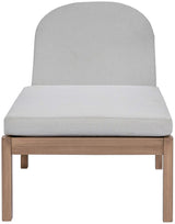 Newport - Water Resistant Fabric Upholstered Outdoor Patio Lounge Chair