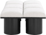 Pavilion - 6 Piece Modular Bench With Black Base
