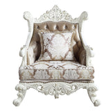 Vanaheim - Chair With Pillow - Fabric & Antique White