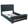 Preston - Upholstered Audio Flame Visualizer Bed