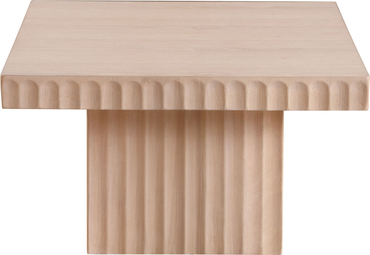 Spencer - 12" Oak Veneer Coffee Table