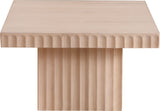 Spencer - 12" Oak Veneer Coffee Table