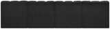 Arc - Boucle Fabric 4 Seats Modular Sofa