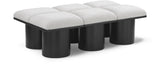 Pavilion - 6 Piece Modular Bench With Black Base