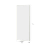 Modern Full Length Mirror With High Definition Shatter Proof Glass And Aluminum Alloy Frame