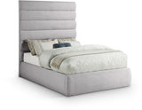 Adam - Linen Fabric Bed With 70.5" Headboard