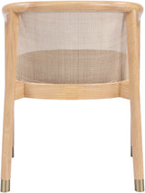 Sylvan - Vegan Leather Dining Chair (Set of 2) - Natural Frame