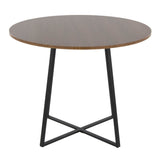 Cosmo - Canary Dining Table - Black Metal Base