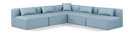 Cube - 5 Piece Modular Corner Armless Sectional