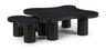 Cove - Oak Veneer And Solid Wood 2 Piece Coffee Table