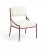 Bastille - Upholstered Dining Side Chair (Set of 2) - Bronze Frame