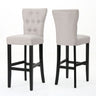 Elegant Barstool Set With Plush Cushioning