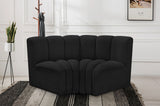 Arc - Boucle Fabric 2 Piece Modular Sofa