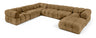Orin - 7 Piece Modular Sectional (3 Modular Chairs, 3 Corner Chairs & Ottoman)