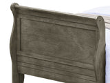 Panel Sleigh Bed