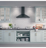 GE(R) 36" Wall-Mount Pyramid Chimney Hood - (JVW5361FJDS)