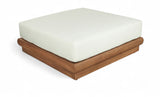 Mirella - Water Resistant Fabric Upholstered Outdoor Patio Modular Ottoman