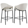 Sloped Arm Bar Stools (Set of 2)