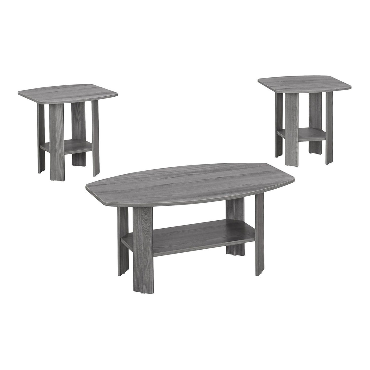 Table Set, Coffee, End, Side, Accent For Living Room (Set of 3)