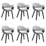 Adalyn - Dining Room Accent Chair With Black Frame