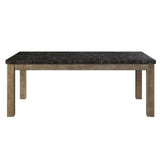 Charnell - Dining Table - Marble Top & Oak