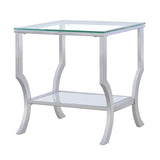 Saide - Rectangular Glass Top Table