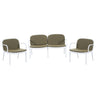 Luna - Outdoor Patio 3 Pieces Chat Set