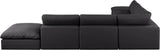 Comfy - 7 Piece Faux Leather Modular Corner Sectional