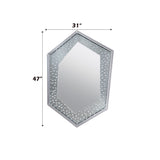 Nysa - Accent Mirror - Mirrored & Faux Crystals