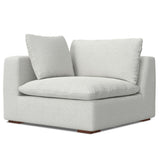 Jasmine - Left Arm Sofa Module - Gray