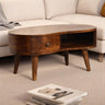 Wave Coffee Table With 1 Drawer