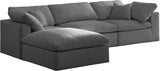 Cozy - 4 Piece Modular Sectional With Chaise