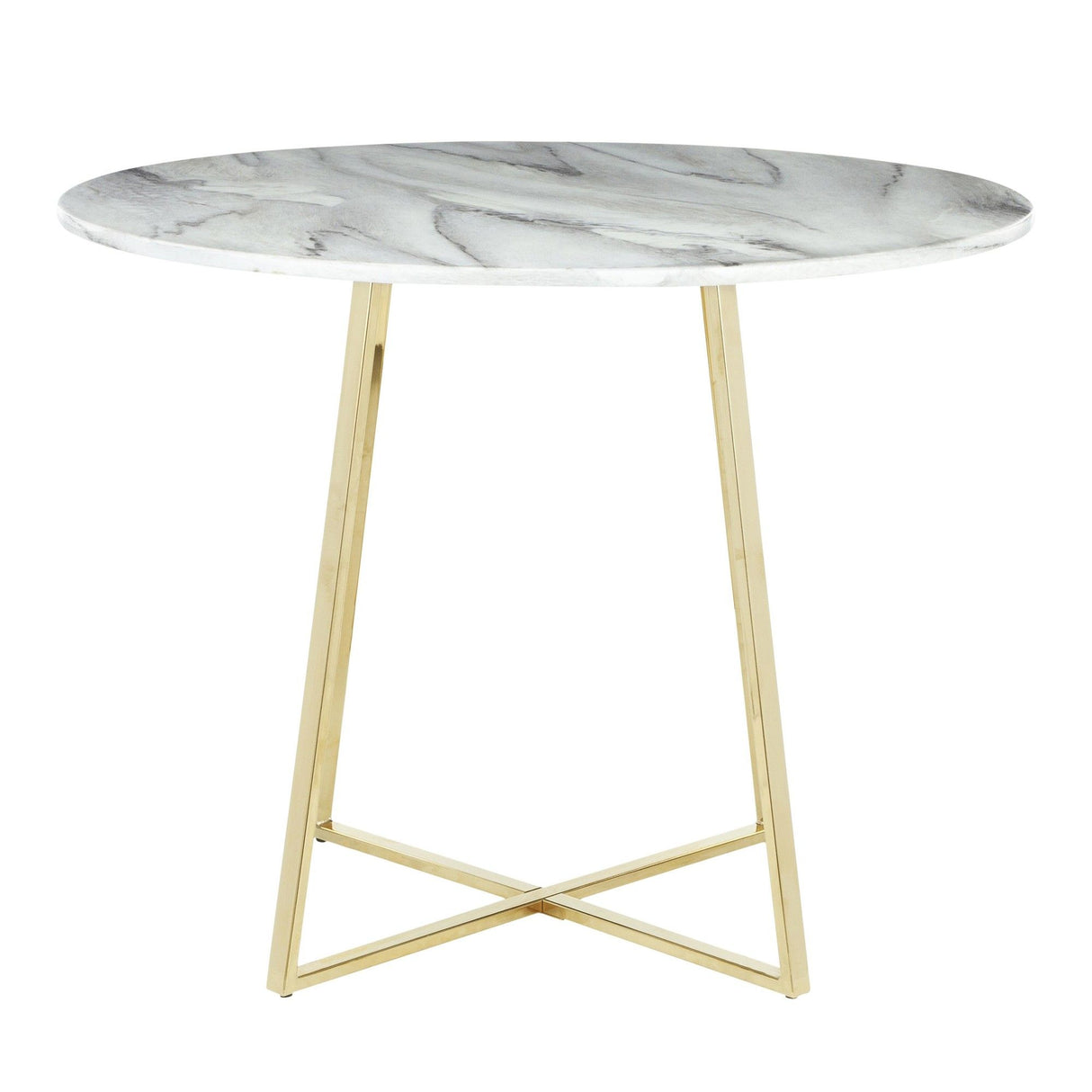 Cosmo - Dining Table - White Marble Top