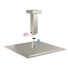 Ceiling Mounted Shower Arm With Flange Stainless Steel