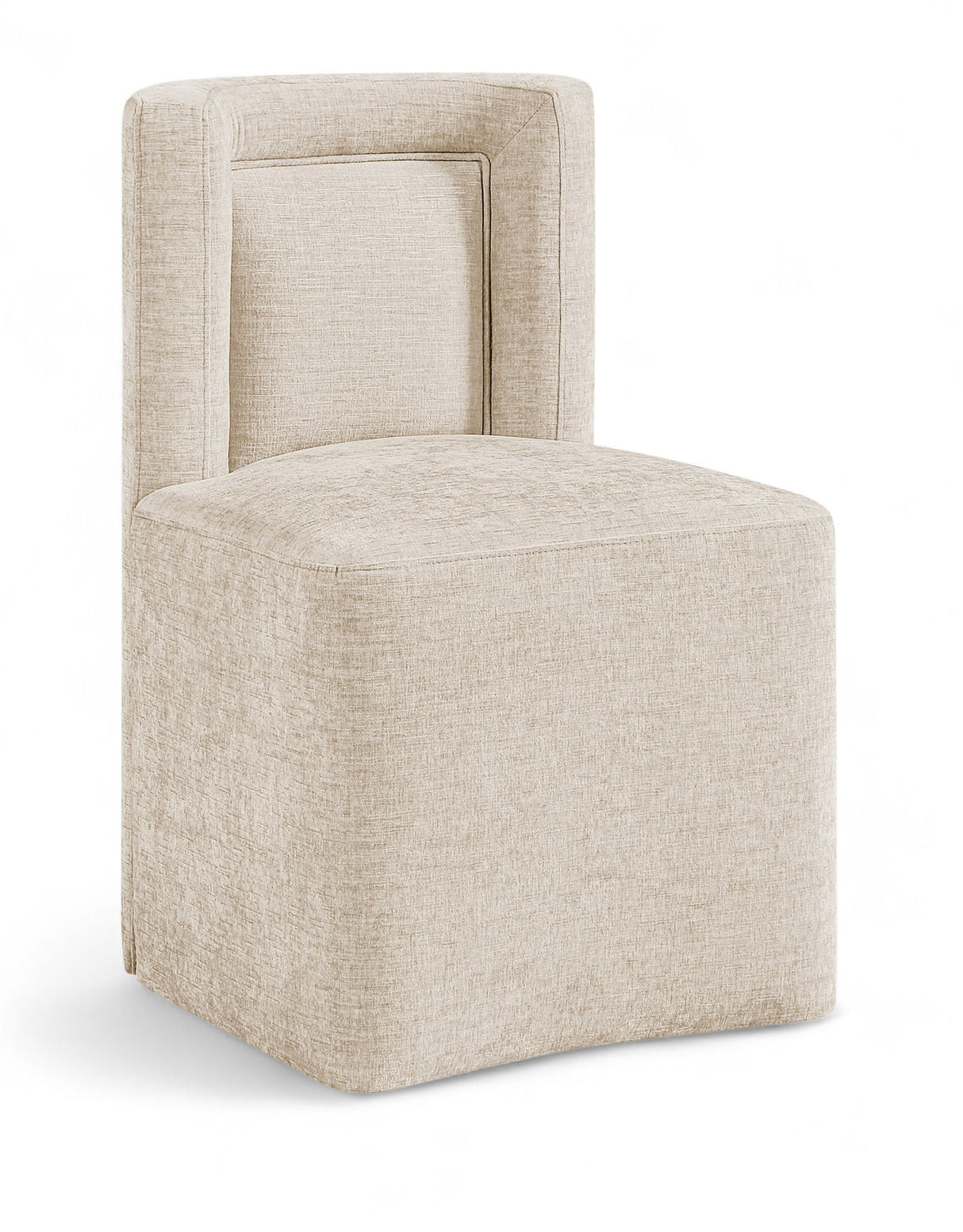 Duvina - Chenille Performance Fabric Dining Chair (Set of 2)
