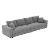 4 Seat Sofa, Deep Seat Couches With Soft Pillows