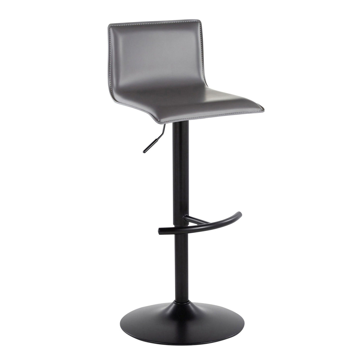 Mara - Adjustable Barstool (Set of 2) - Black Metal