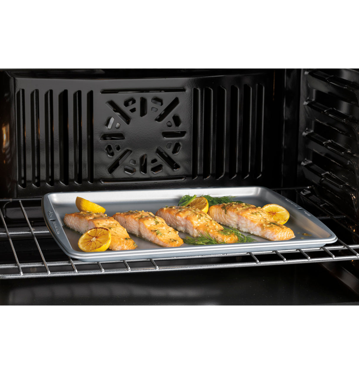GE 30 in. Smart Built-In Self-Clean Convection Double Wall Oven with No Preheat Air Fry - JTD5000EVES