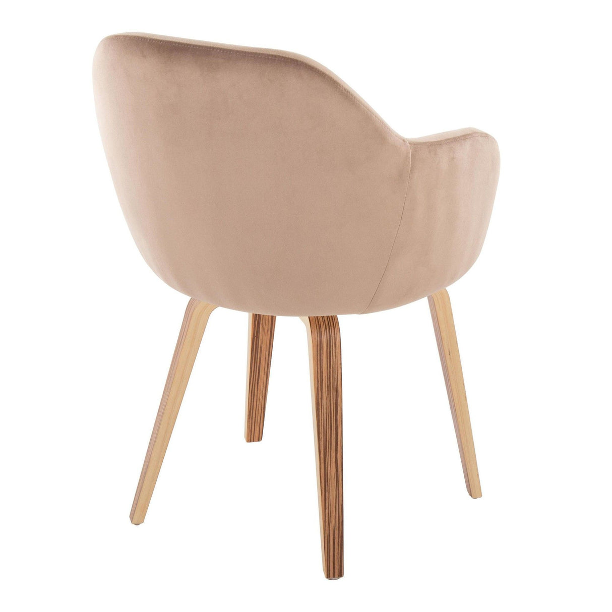 Buena - Dining Chair (Set of 2) - Zebra Wood Legs