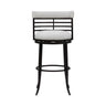 Telia - Upholstered Swivel Bar Height Barstool