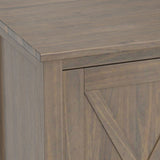 Ela - Medium TV Stand - Smoky Brown