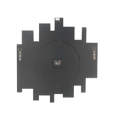 Ornat - 22" Wall Clock - Faux Square Diamonds