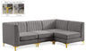 Alina - 4 Piece Modular L-Shaped Sectional